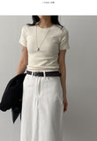 Sandy Basic Short Sleeve T-Shirt
