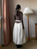 BALLOON PADDED SKIRT