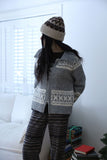 Nordic knit beanie