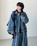 Hermes Belt Denim Jacket