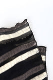 Wave frill muffler