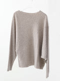 [Premium] Superfine Wool Diagonal Knit
