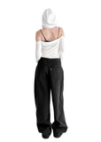 CROP HOOD OFF TOP