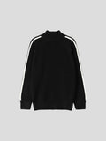 AOS Side Line High Neck Knit Half Zip-Up