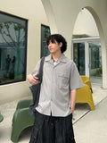 RN Open Collar Pocket Half Shirt