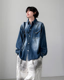 Slab Western Denim Shirt