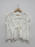 Jijel shirring flare blouse