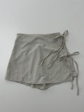 Slo Nylon Wrap Culottes Pants