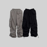 Shirring Over Cargo Banding Pants