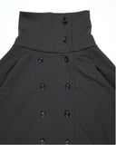 DOUBLE HIGH-NECK CARDIGAN