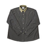 Block Stripe Balloon Shirt