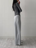 Connie Strap Pleated Wide Slacks
