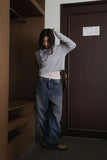 Mongle Fur Round Knit