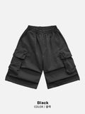 Mad Pintuck Bermuda Cargo Pants