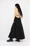 Halter back string sleeveless