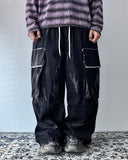 Ghost Washing Cargo Banding Denim