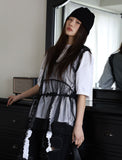 Mor chiffon blouse