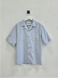 SS Cooling Open Collar Half Shirt