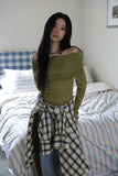 Check color matching shirt