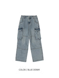 Monster Air Cargo Denim Pants