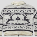 Noble Deer Cowichan Zip-Up Cardigan