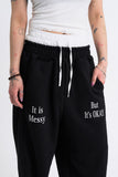 Eclipse Lettering Sweatpants
