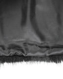 BLACK FUR CROP JACKET