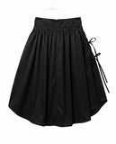 POCKET SHIRRING STRAP SKIRT