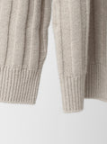 Ribbed Turtleneck Knit