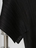 [Premium] Eileen Cut Pleated Short Sleeve T-shirt
