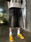 Vintage Washing Bermuda Denim