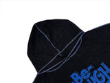 Enough Hooded Half Knit