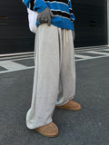 Deep Three-Tuck Brushed Sweat Balloon Pants