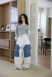Eyelet line tee