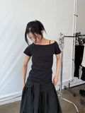 [1+1] BASIC OFF SHOULDER TOP