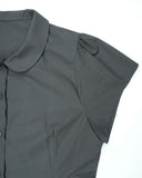 ROUND COLLAR PUFF SHIRT
