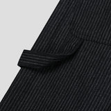 Stripe Carpenter Bermuda Pants