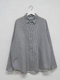 Shimmer Stripe Overfit Shirt