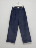 Chrome Corduroy Wide Slacks