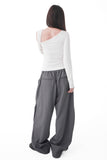 STRUCTURE WIDE SLACKS PANTS