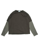 POCKET DOUBLE-SLEEVE TEE