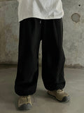 Hip-hop Balloon Brushed Jogger Pants