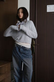 Mongle Fur Round Knit