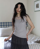 Angel Chiffon Shirring Sleeveless