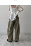 138 Dyeing Balloon Wide Denim Pants