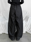 BALLON BLACK DENIM PANTS