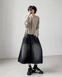 Cool Linen Stripe Long Sleeve