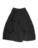 MAXI FLARE TUCK SKIRT