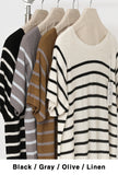 [Premium] Whole Garment Julie Dangara Short Sleeve Knitwear