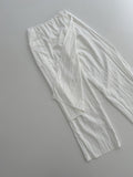 Tia Layered Nylon Wide Pants